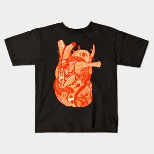 Citrus Light Heart Kids T-Shirt